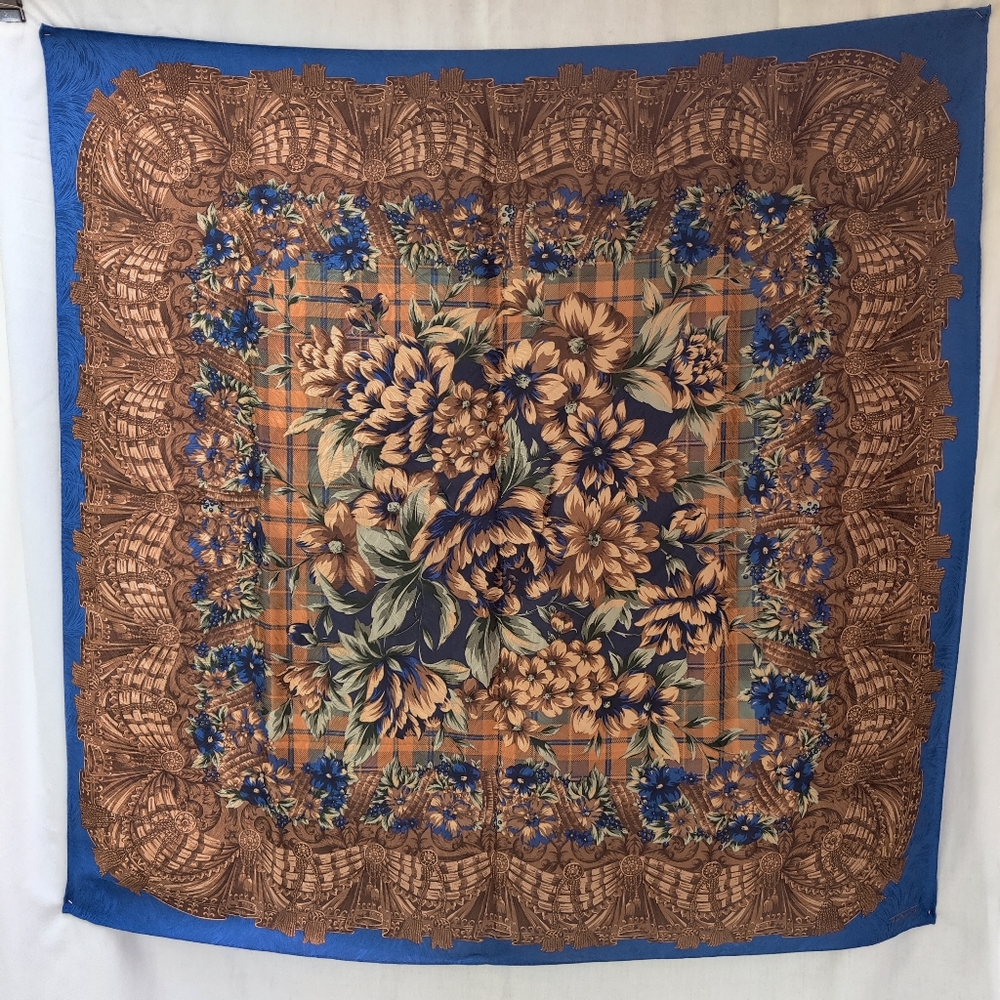 SEASONAL SALE: Vintage Talbots Floral Scarf--an accessory that fits all looks!